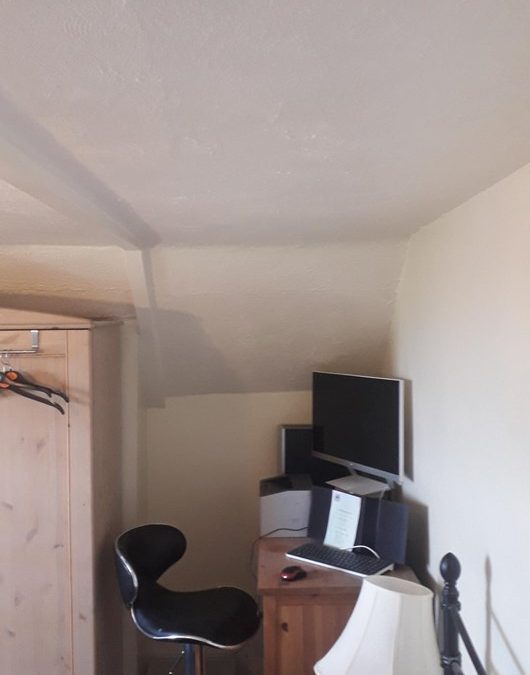 Repaired Collapsed Ceiling